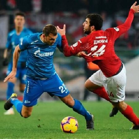 Nhận định kèo Zenit vs Spartak Moscow, 23h00 ngày 24/10