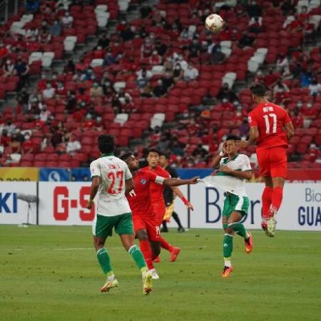 Phân tích kèo hiệp 1 Indonesia vs Singapore, 19h30 ngày 25/12