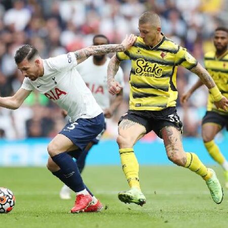 Biến động tỷ lệ kèo Watford vs Tottenham, 22h ngày 1/1