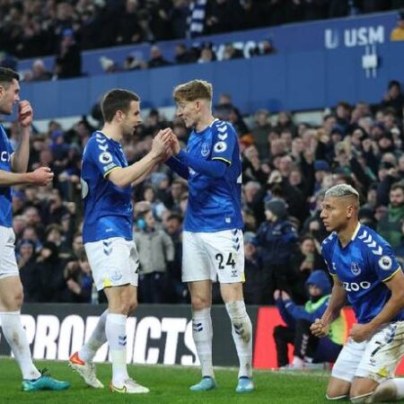 Đội hình ra sân chính thức Everton vs Man City, 0h30 ngày 27/2 (cập nhật)