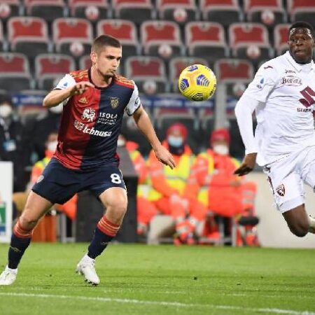 Soi kèo chẵn/ lẻ Torino vs Cagliari, 18h30 ngày 27/2