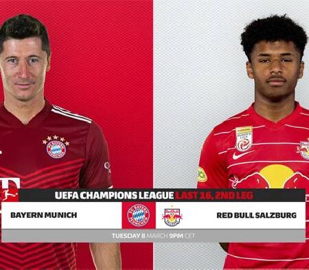 Nhận định kèo Bayern Munich vs Salzburg, 3h00 ngày 9/3