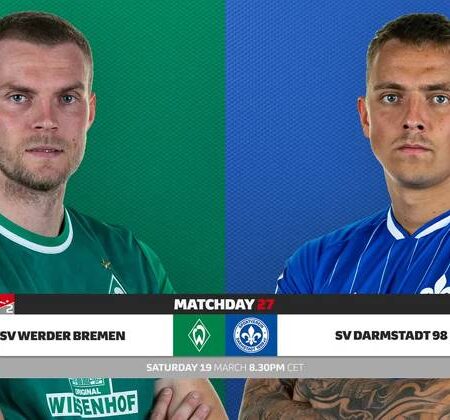 Nhận định kèo Bremen vs Darmstadt, 2h30 ngày 20/3