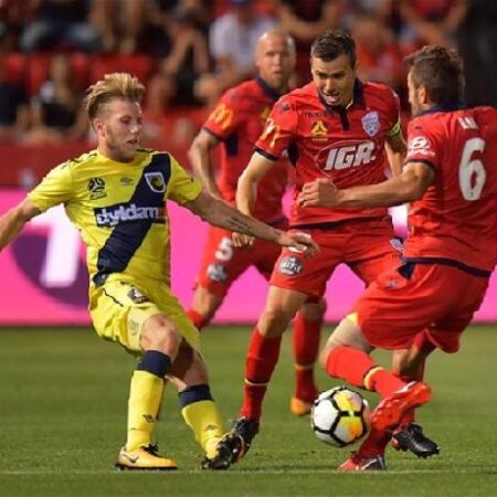 Phân tích kèo hiệp 1 Central Coast Mariners vs Adelaide, 15h45 ngày 26/3