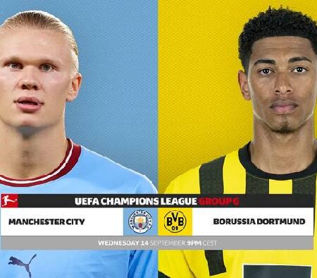 Dự đoán, soi kèo thẻ vàng Man City vs Dortmund, 2h ngày 15/9