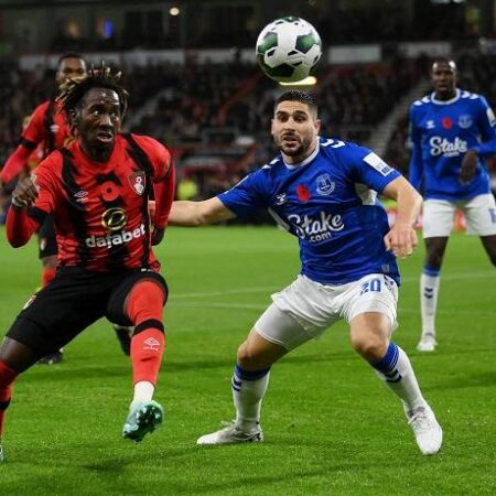 Nhận định kèo Bournemouth vs Everton, 22h00 ngày 12/11