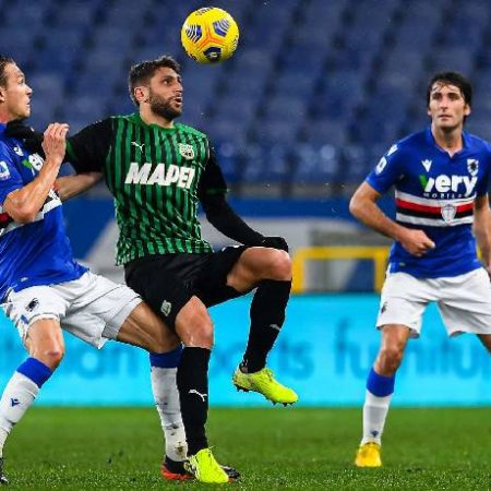 Soi kèo đội ghi bàn trước/ sau Sassuolo vs Sampdoria, 18h30 ngày 4/1