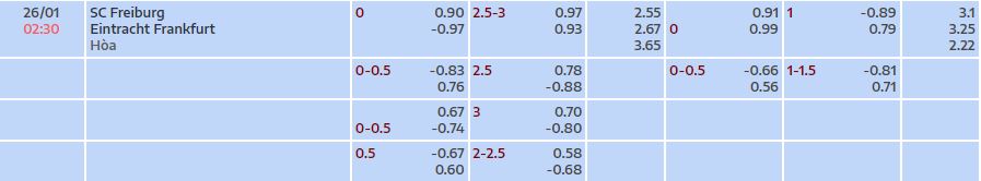 Nhận định, soi kèo Freiburg vs Eintracht Frankfurt, 2h30 ngày 26/01 - Ảnh 4