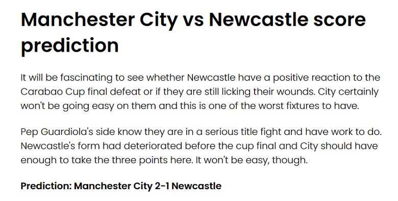 Euan Burns dự đoán Man City vs Newcastle, 19h30 ngày 4/3 - Ảnh 1