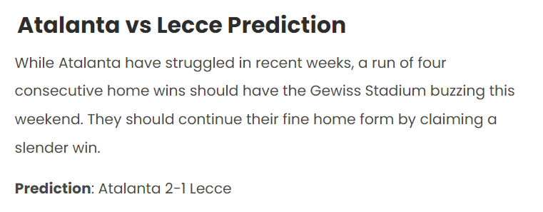 Joshua Ojele dự đoán Atalanta vs Lecce, 18h30 ngày 19/2 - Ảnh 1