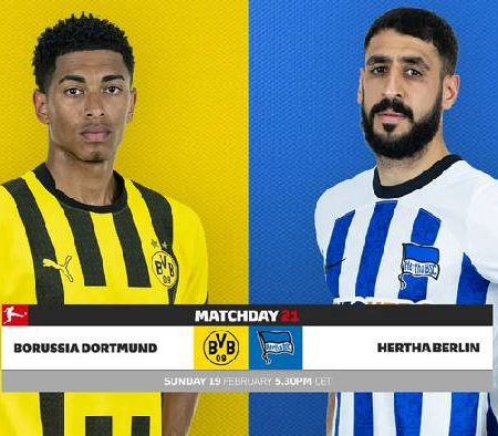 Nhận định kèo Dortmund vs Hertha Berlin, 23h30 ngày 19/2